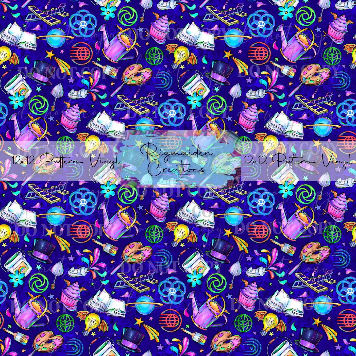 Figment Icons Navy Vinyl