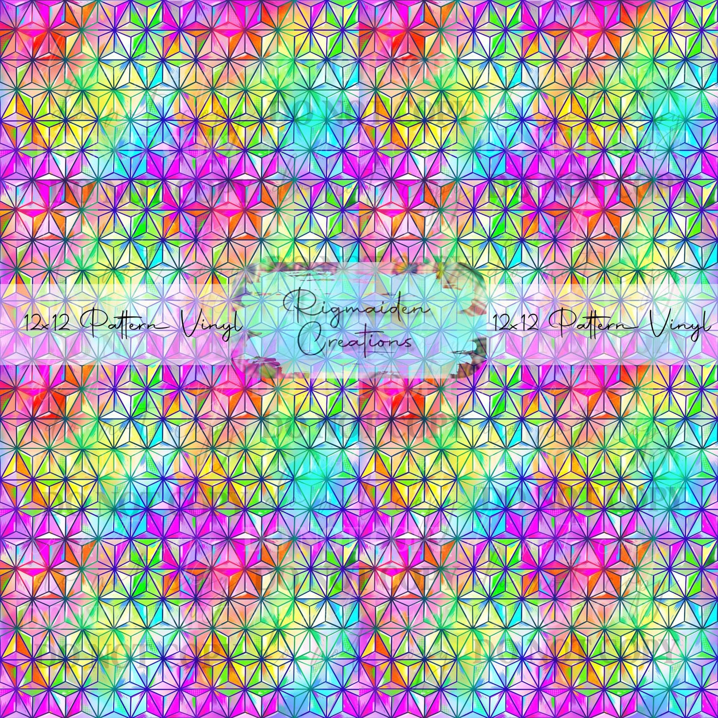 Geodesic Rainbow Vinyl