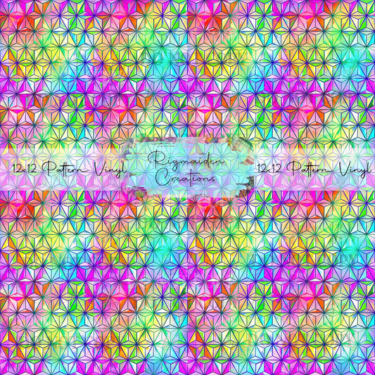 Geodesic Rainbow Vinyl