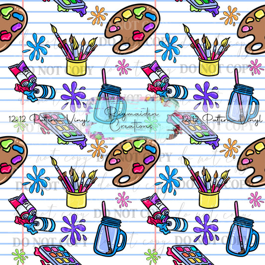 Artist Splatter Notebook Vinyl