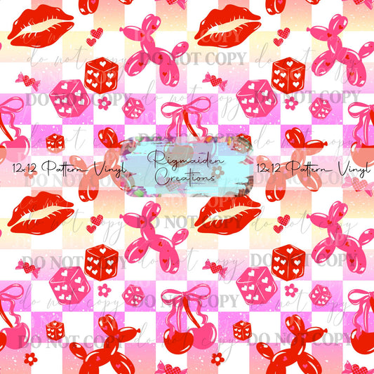 Valentine Ombre Vinyl