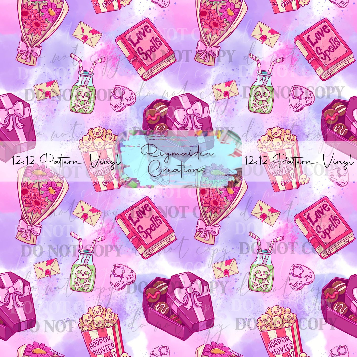 Spooky Valentine Treats Vinyl