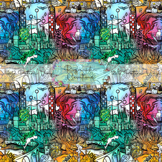 4 Houses Wizard Vinyl