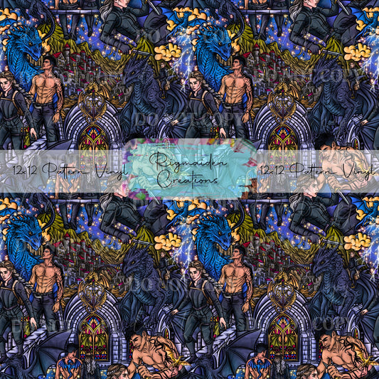 Fourth Wing Venin Blue Vinyl