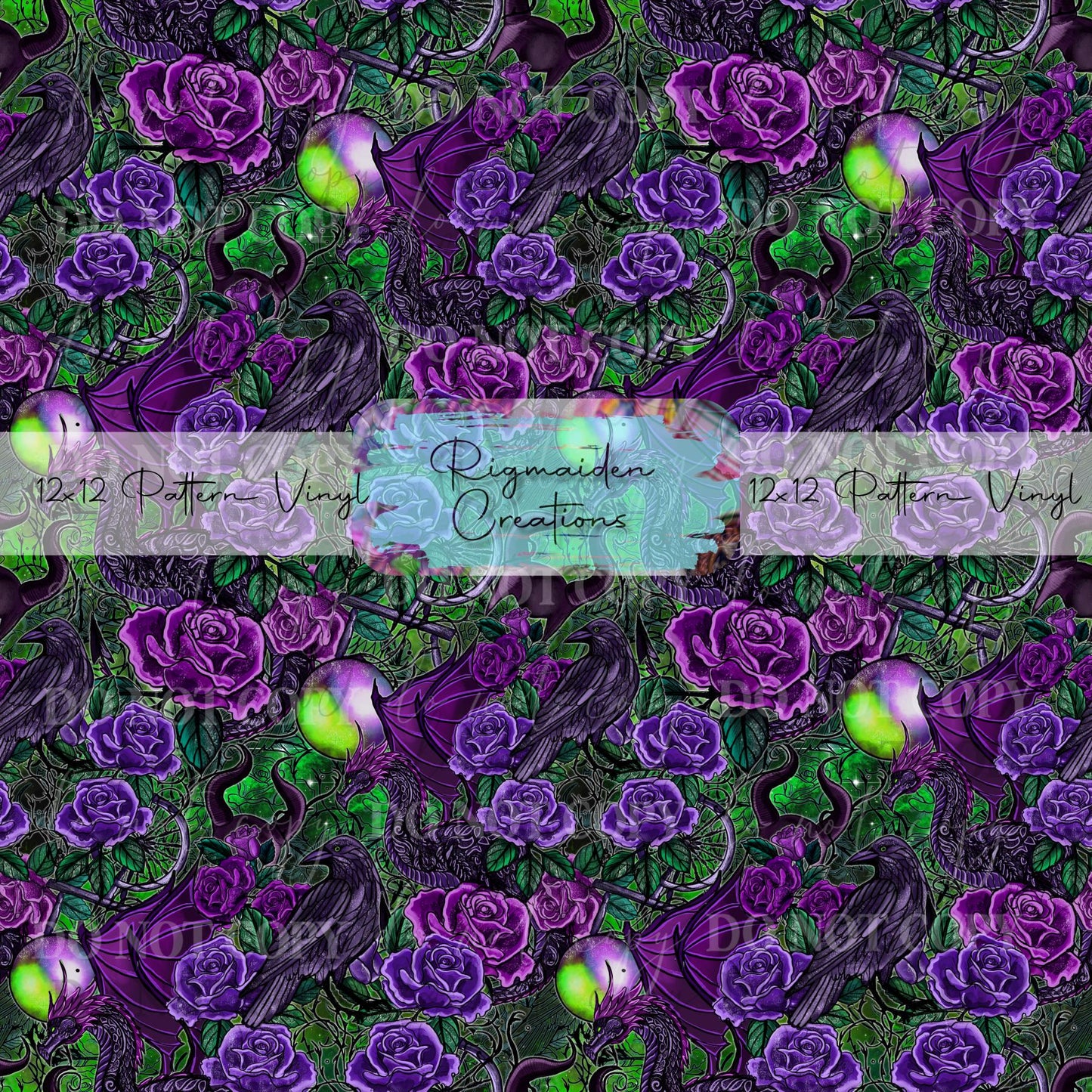 Villain Floral Vinyl