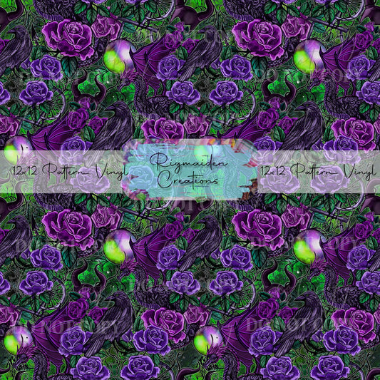 Villain Floral Vinyl
