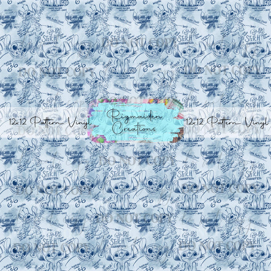 Stitch Sketch Vinyl