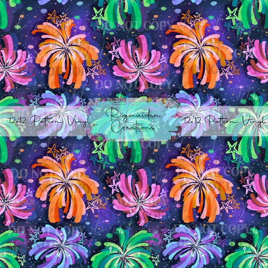 Sketch Fireworks Purple Vinyl