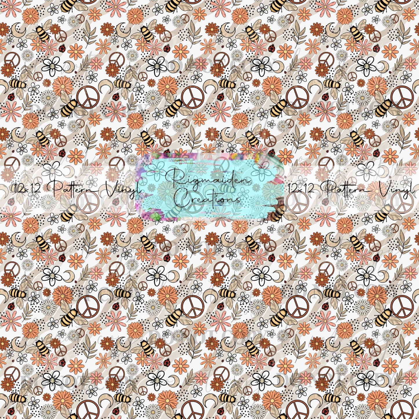 Boho Bee Vinyl