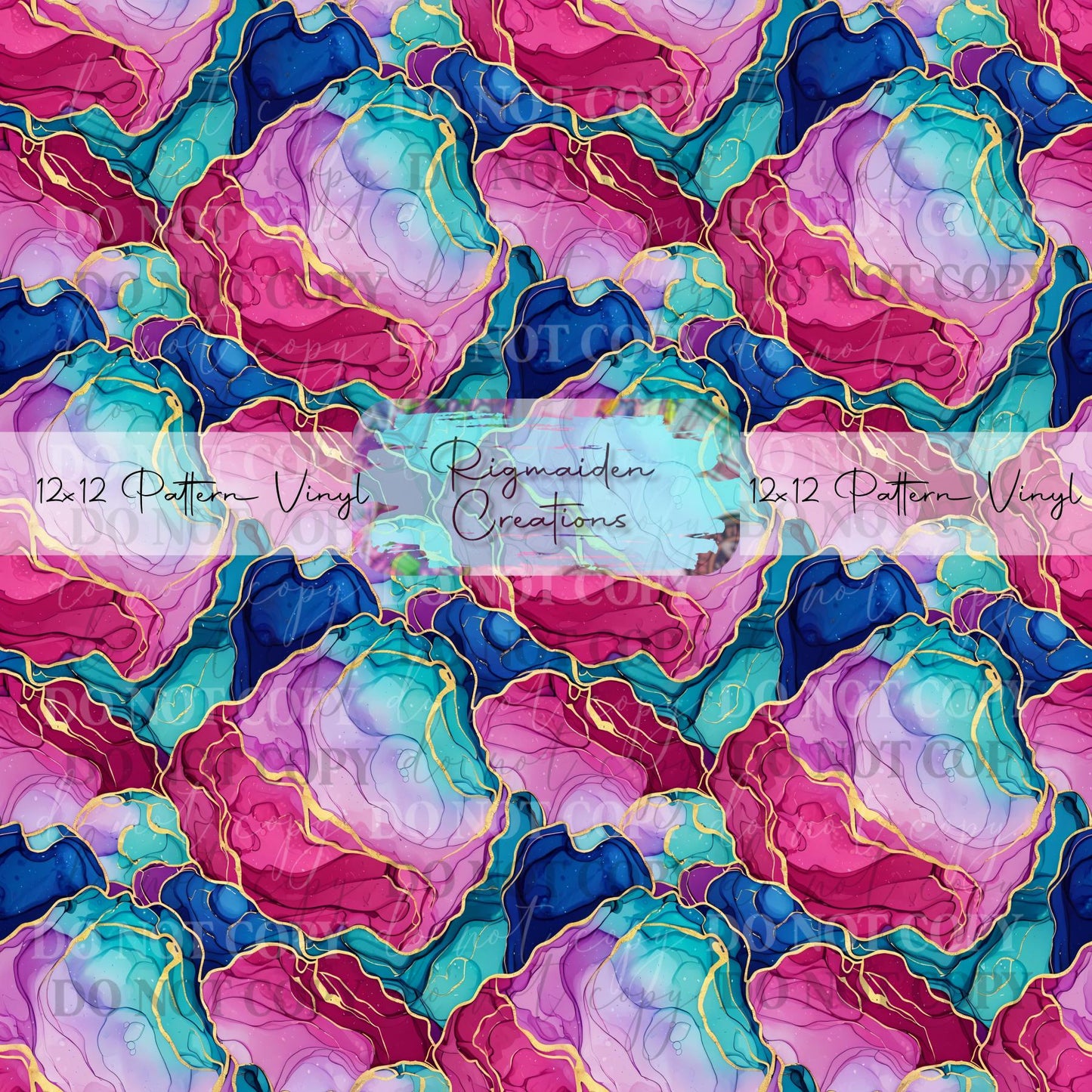 Watercolor Geode Vinyl