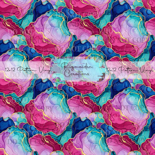 Watercolor Geode Vinyl