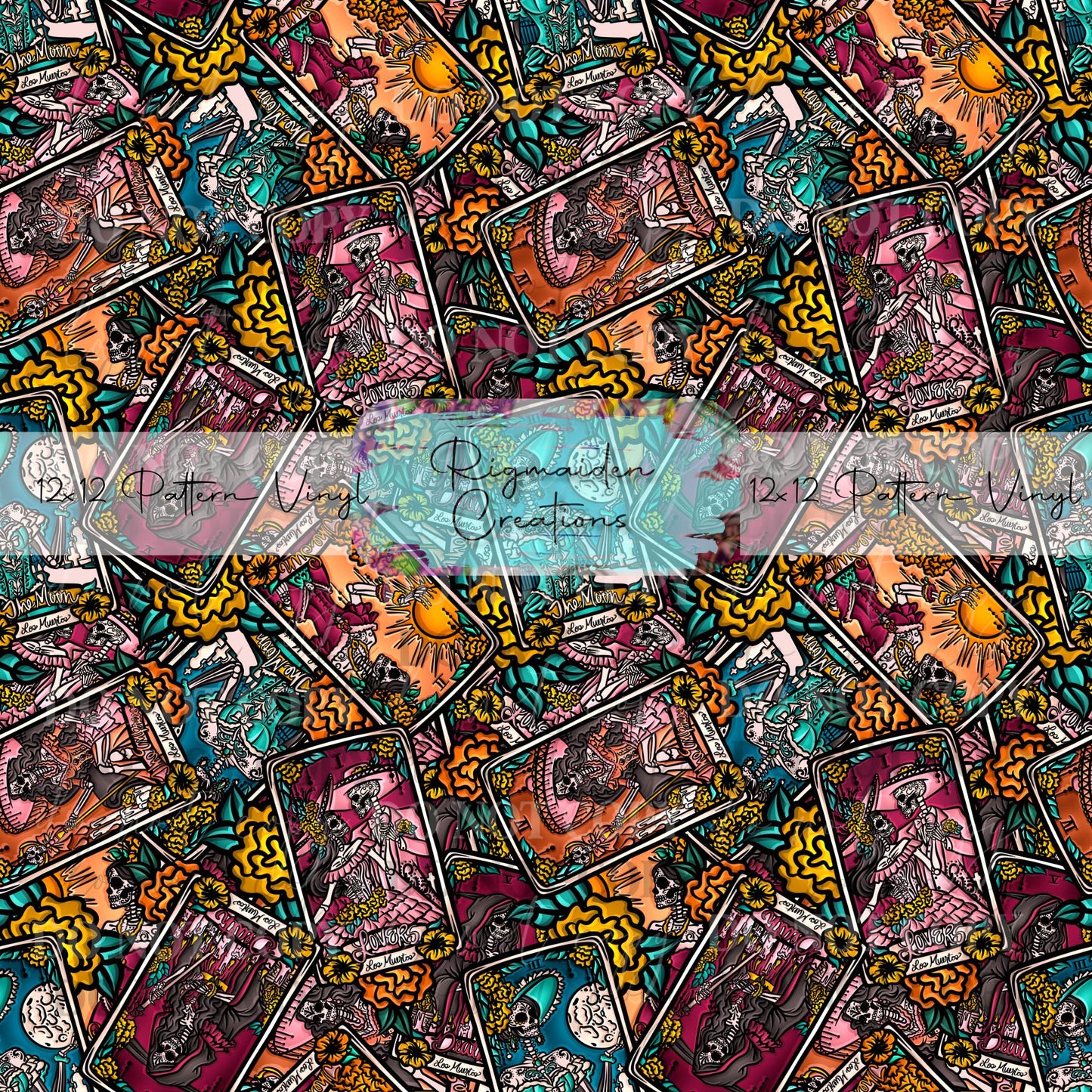 Day Of The Dead Tarot Cards Vinyl