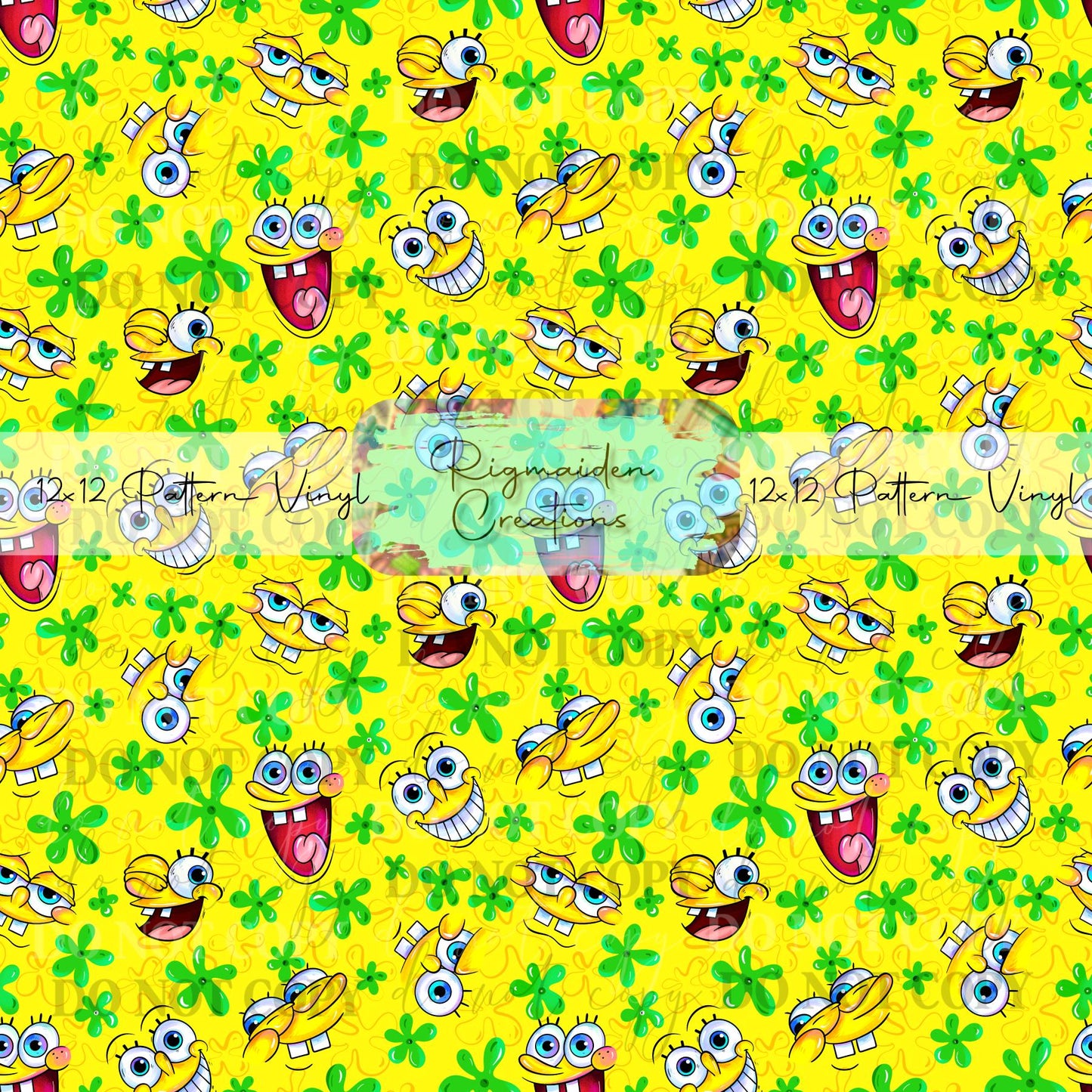 Sea Sponge Faces Vinyl