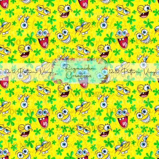 Sea Sponge Faces Vinyl