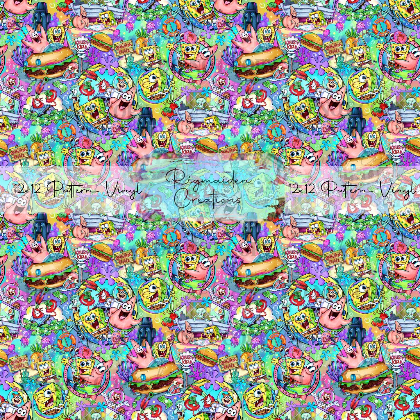 Sea Sponge Friends MULTIPLE OPTIONS Vinyl