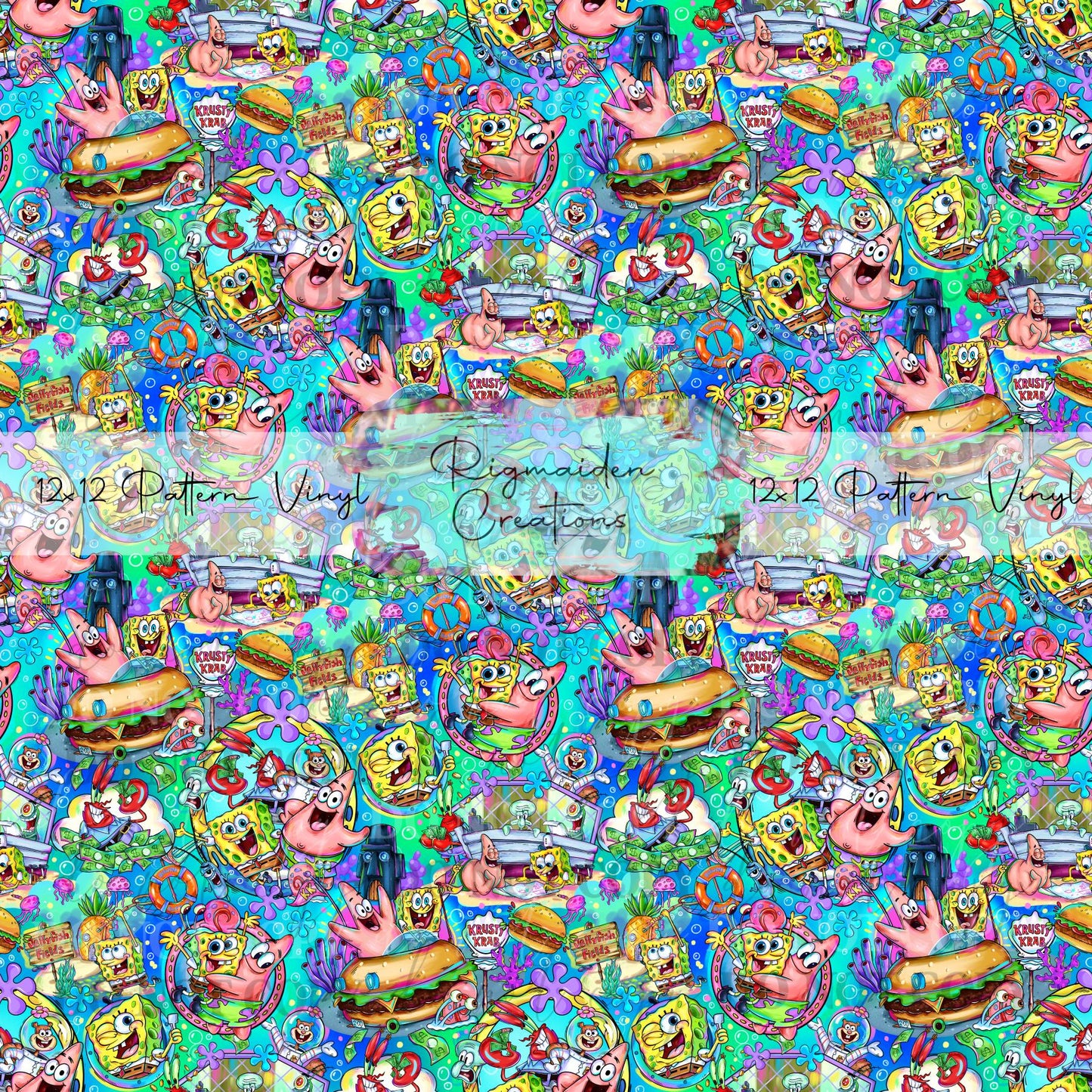 Sea Sponge Friends MULTIPLE OPTIONS Vinyl