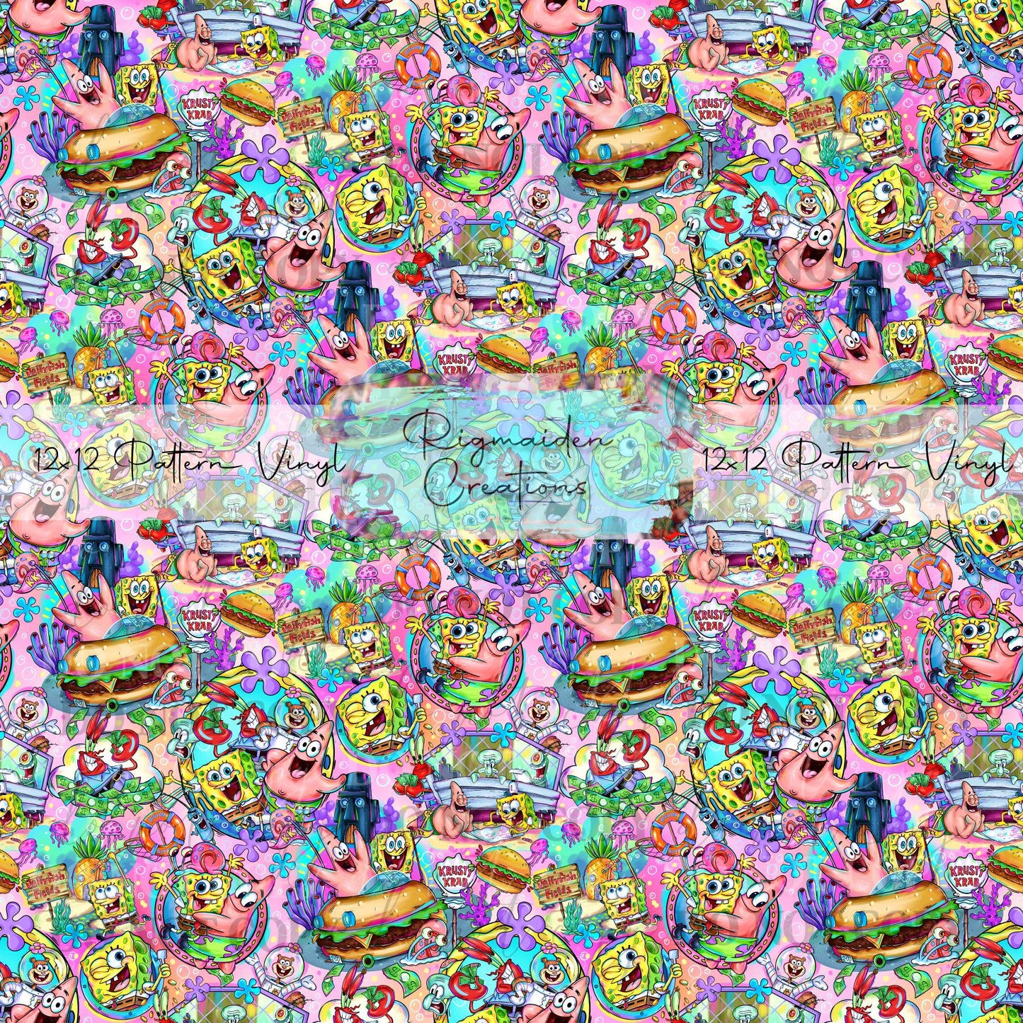 Sea Sponge Friends MULTIPLE OPTIONS Vinyl