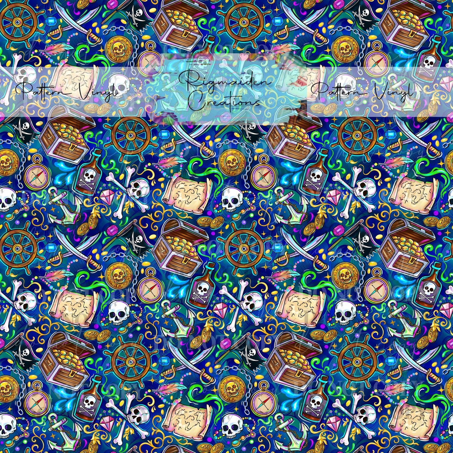 Whimsy Pirates MULTIPLE OPTIONS Vinyl