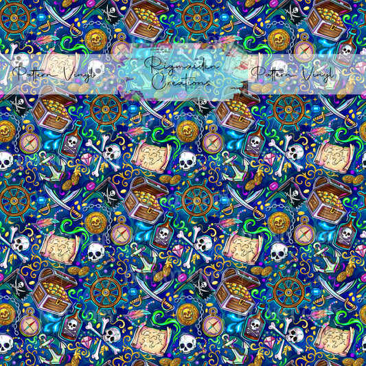 Whimsy Pirates MULTIPLE OPTIONS Vinyl