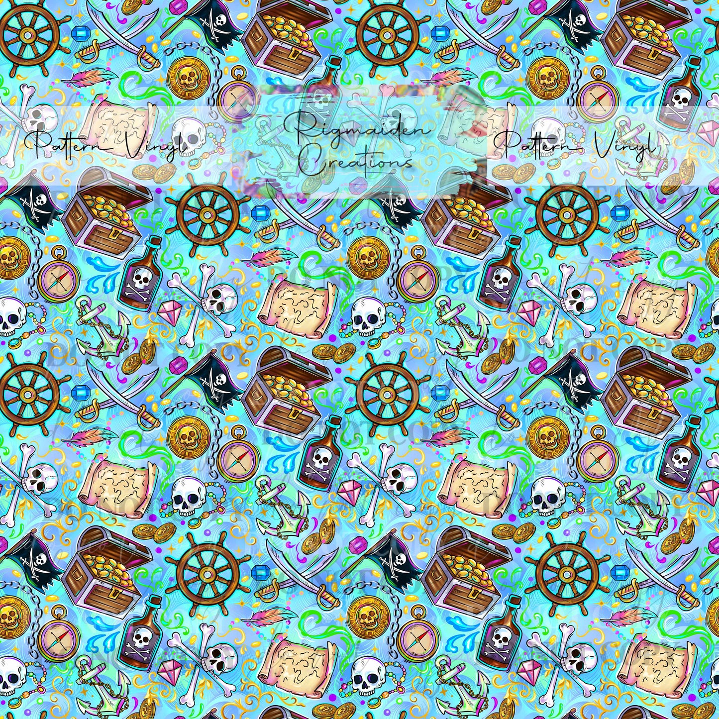 Whimsy Pirates MULTIPLE OPTIONS Vinyl