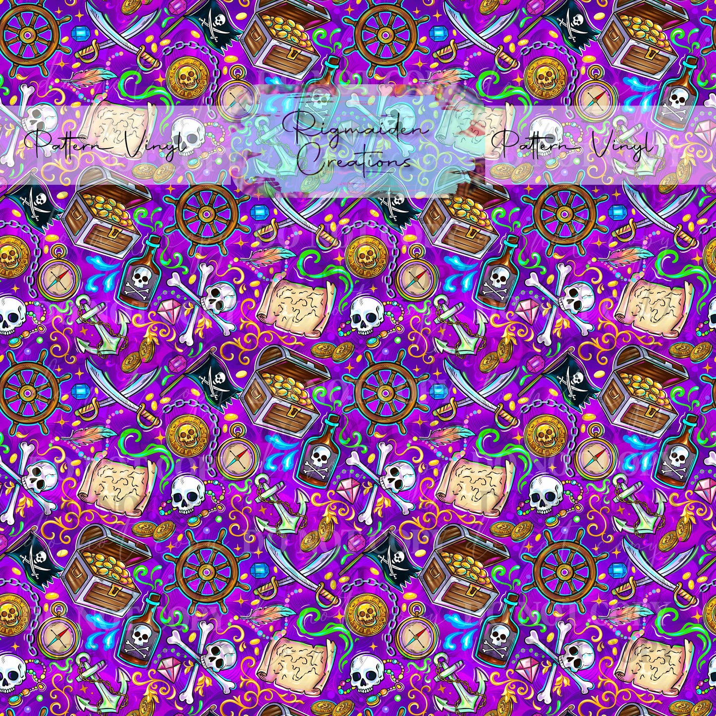 Whimsy Pirates MULTIPLE OPTIONS Vinyl