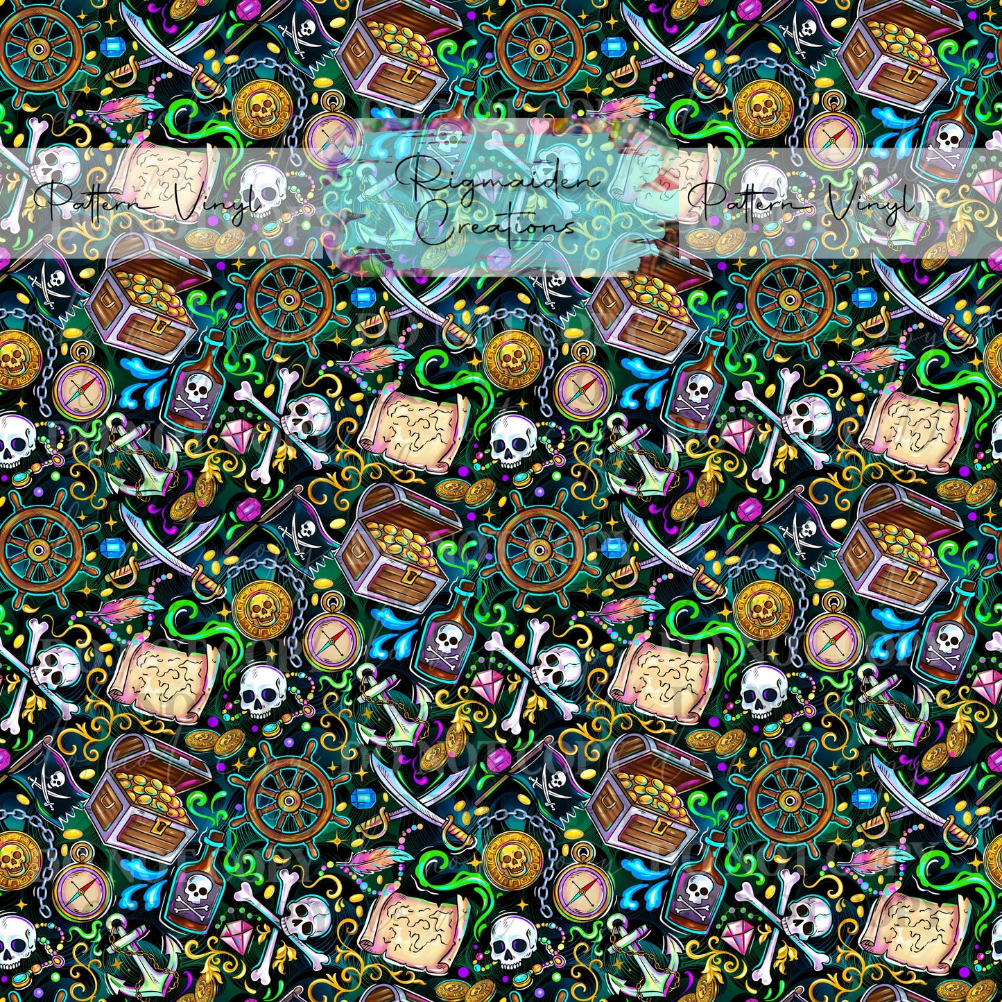 Whimsy Pirates MULTIPLE OPTIONS Vinyl