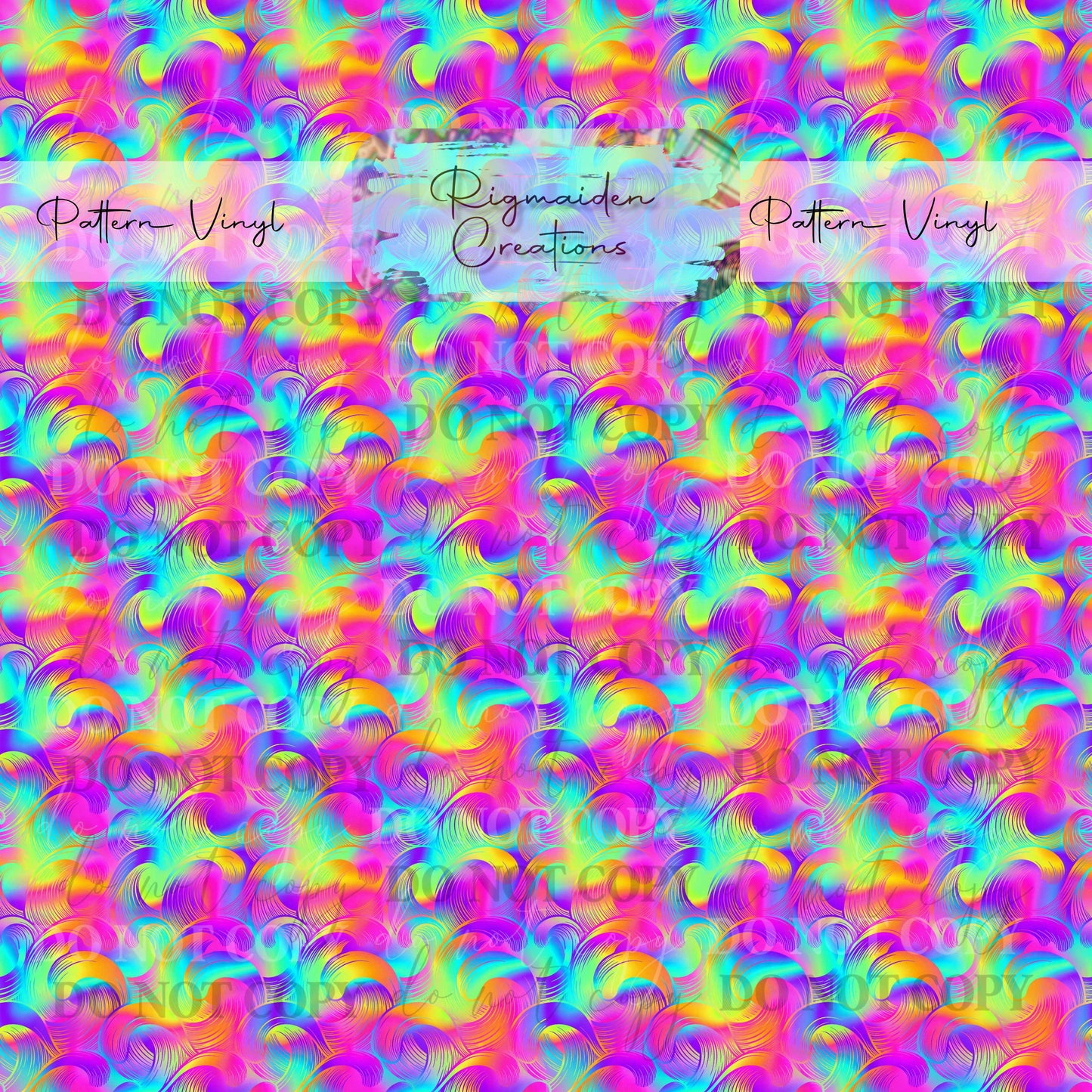 Swirly Waves MULTIPLE OPTIONS Vinyl