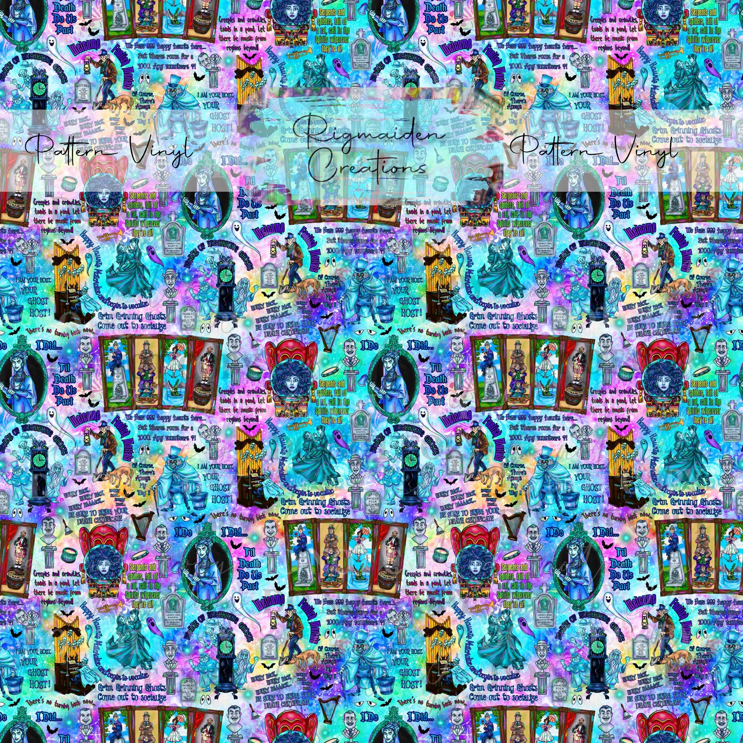 Haunted Mansion Quotes MULTIPLE OPTIONS Vinyl