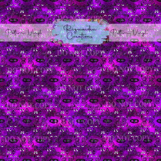 Haunted Mansion Skull Wallpaper (MULTIPLE OPTIONS) Vinyl