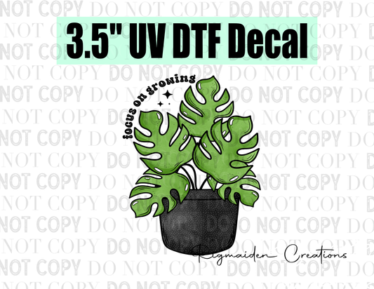 Focus on Growing UV DTF Decal