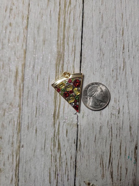 Pizza Zipper Charm