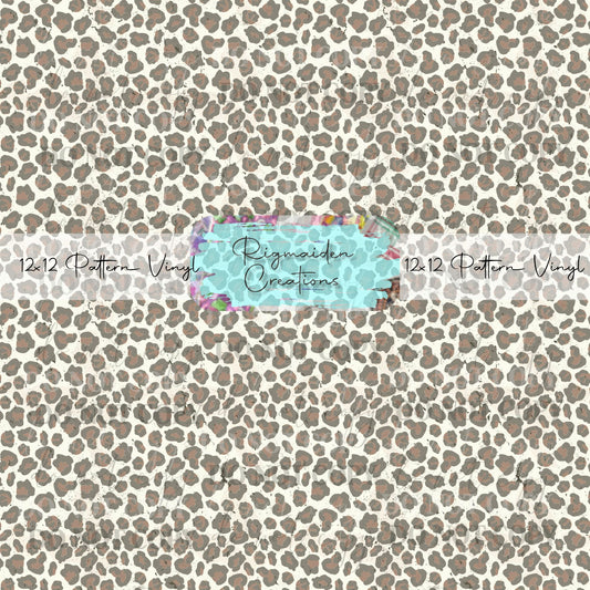 Muted Cheetah Print Vinyl
